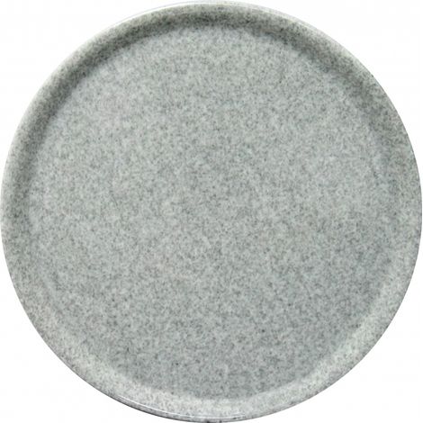 Assiette à pizza durable en porcelaine granite spéciale 330 mm - lot de 6. (1/3)