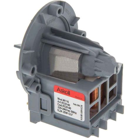 Pompe de vidange pour Lave-Linge BRANDT AS6005275 (1/2)