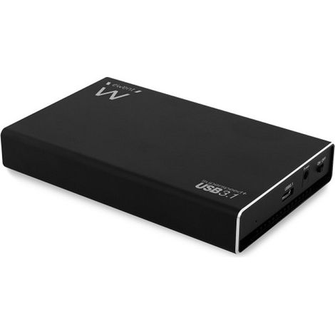 EW7070 caja para disco duro externo Carcasa de disco duro/SSD Negro 2.5