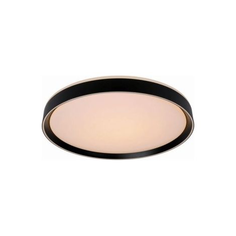 Plafoniera LED Lucide Nuria 30cm 18W nera dimmer 2700K