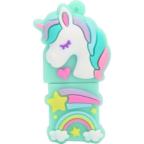 Cartoon-USB-Stick mit 16 GB Speicherkapazität – Mehrfache Speicherung, Datenübertragung, einfaches Teilen – Kompatibel mit allen Geräten (1/5)