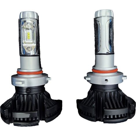 Coppia Lampadine Auto H11 F3 60W Luce Fredda Lampade Ricambio Bianco 6000K (1/5)