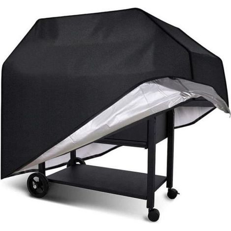 1 Housse Barbecue, Rectangulaire XXL 150x100x125CM, Tissu Oxford 210D Imperméable, Protection UV Anti-Poussière, Extérieur Jardin (1/3)