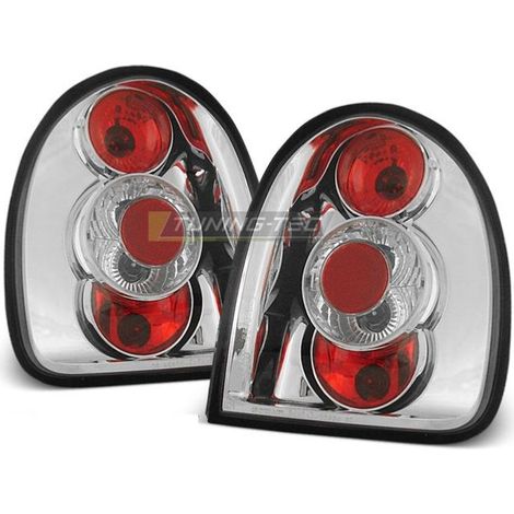 Paire de feux arriere Opel Corsa B 3 portes 93-00 chrome-27336165