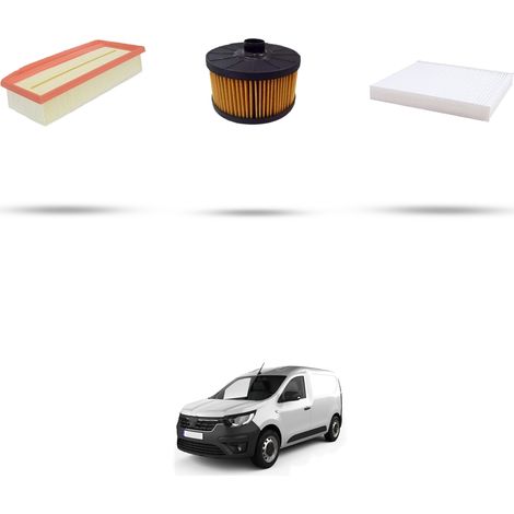 Kit tagliando 3 filtri compatibile con Renault Express 1.3 TCe 75kw Dal 2021 (1/5)