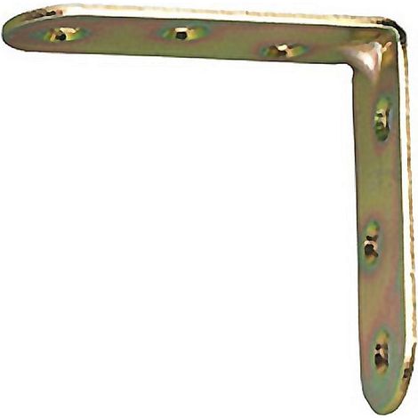 AMIG angulos n.3 50 bicromatado caja 100 , Angulos de refuerzo acabado bicromatado. Medidas:50x19x2mm. Esquinas curvadas. (1/3)