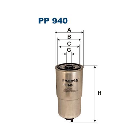 Kraftstofffilter PP940 Filtron