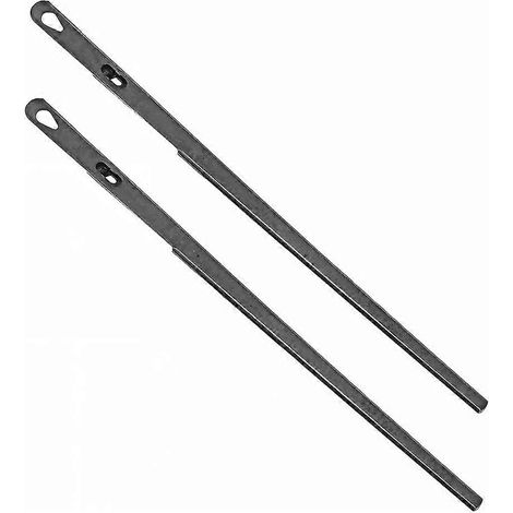 Set mit 2 Ledernähnadeln, einhändig schnürende Nadeln zum Handnähen, ideal für Lederarbeiten. (1/5)