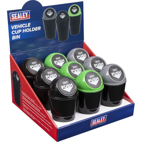 Sealey VS09 Vehicle Cup Holder Bin Display Box of 9 (1/5)