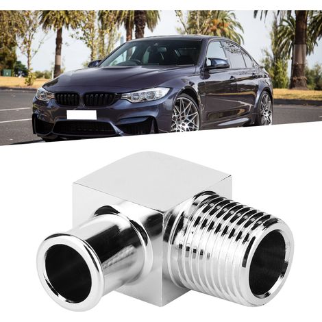 90-Grad-Winkelverbinder für Heizungsschlauch aus Aluminiumlegierung, 1/2 Zoll NPT auf 5/8 Zoll Schlauchtülle (1/5)
