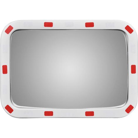Maison Exclusive - Specchio Traffico Convesso Rettangolare 40x60cm Catarifrangenti (1/5)