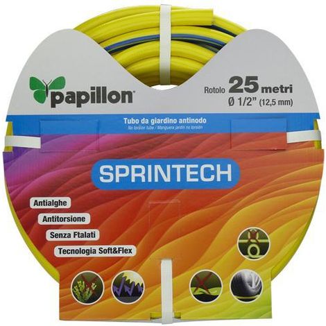 TUBO IRRIGAZIONE "SPRINTECH-ANTINODO" 3/4"X25MT PAPILLON (1/2)