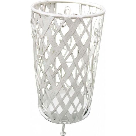 Portaombrelli Brigitte Ø25x46 h cm in Acciaio Bianco (1/3)