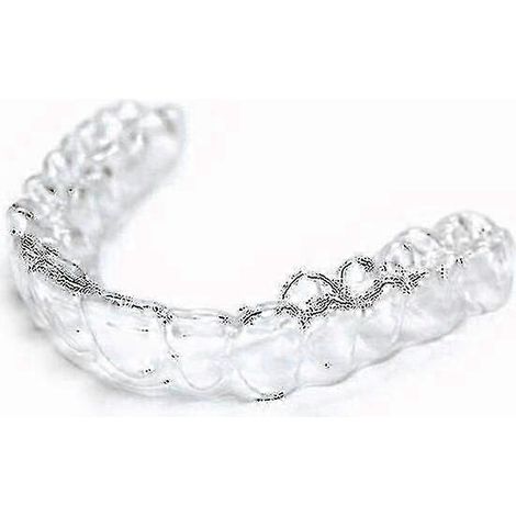 Ensemble de 4 gouttières de blanchiment dentaire thermoformées pour soins dentaires et blanchiment des dents à domicile