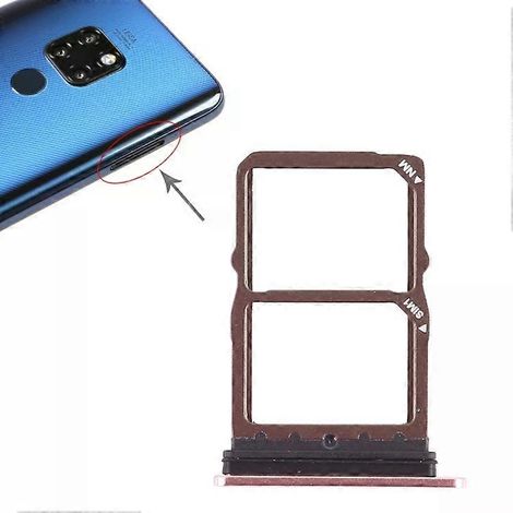 Tiroir pour carte SIM pour Huawei Mate 20 - Lot de 2, Or rose, Or rose (1/5)