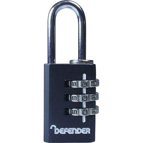 Cadenas à combinaison Defender en métal moulé 20 mm multicolore