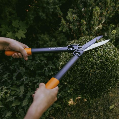 Cisaille à haies à crémaillère centrale HS72
Lames droites 21cm (1/10)