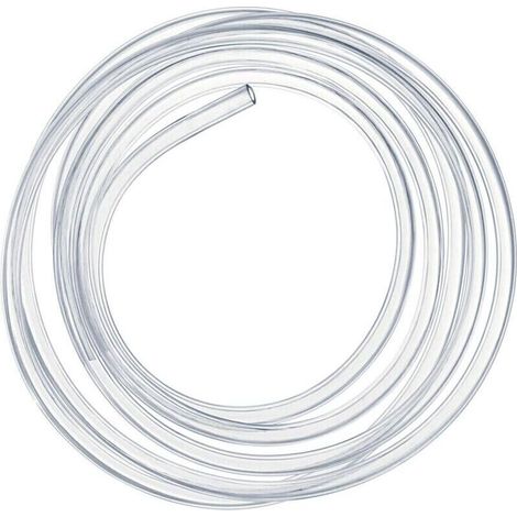 Tuyau PVC Souple Transparent 2 Mètres, 16 × 20mm Tube Flexible de Pression