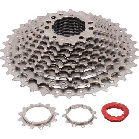 Cassette 11 vitesses 36T pour vélo de route, traitement nickel-chrome, roue libre pour cyclisme (1/5)
