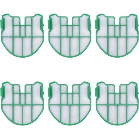 Filtres de Protection de Moteur 6 Pièces Adaptés Aux Pièces D'Aspirateur à Batterie Kobold VB100 FP100 (1/4)