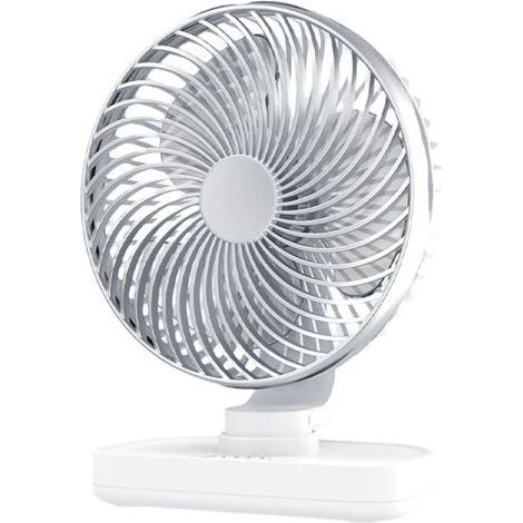 Wiederaufladbarer USB-Tischventilator, Reiseventilator, langlebiges Kühlgerät, energieeffizienter tragbarer Ventilator (1/5)