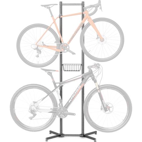 Support de vélo pour 2/4 vélos - Charge maximale : 50 kg - Support de vélo pour l'intérieur et Le Garage - Rangement en Plein air (1/5)