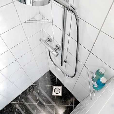 24 adesivi antiscivolo per doccia, strisce di sicurezza per vasche da bagno, strisce antiscivolo trasparenti autoadesive per vasche da bagno e docce (2 38 cm) (1/5)
