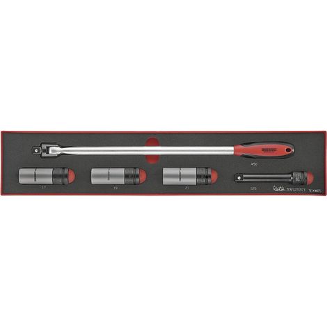 Jeu de boulons voiture Foamx4 tray 1/2 17- 21mm 5 pièces Teng Tools TEXW05 (1/2)