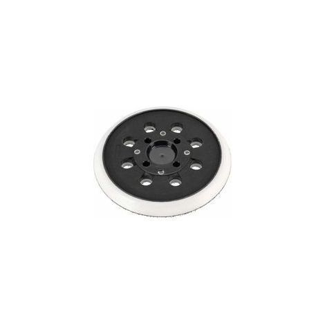 Patin de ponçage auto-agrippant 125 mm compatible avec Bosch PEX 300 AE 400 AE 4000 AE 125 mm,Ponceuse Excentrique par Poweka (1/5)