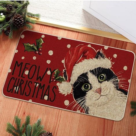 Tapis De Soin - Tapis D'Entrée Non Glissant En Fibre De Polyester - Pour Porte D'Entrée Extérieure Intérieure Salle De Bain Couloir - 1 Pièce
