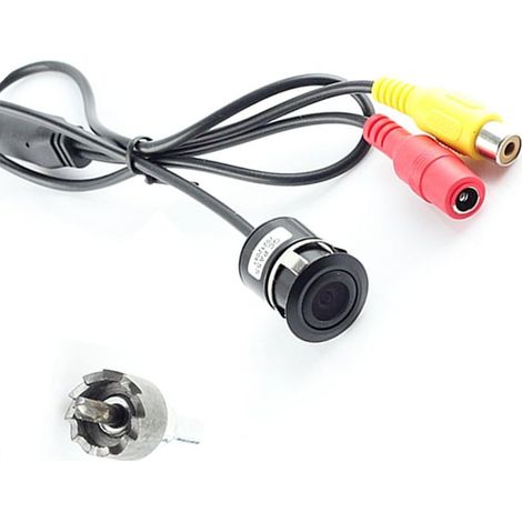 Rückfahrkamera fürs Auto – 170°-Weitwinkelobjektiv – Infrarot-Nachtsicht – IP68 wasserdicht – Universelle 18-mm-Halterung – 1 Stück (1/5)