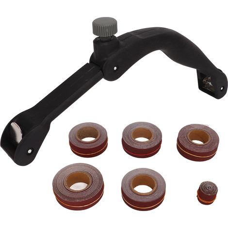 Lot 3 Ponceuse Bande Abrasive Support ABS Portable Outil de Polissage pour Bois Métal (1/5)