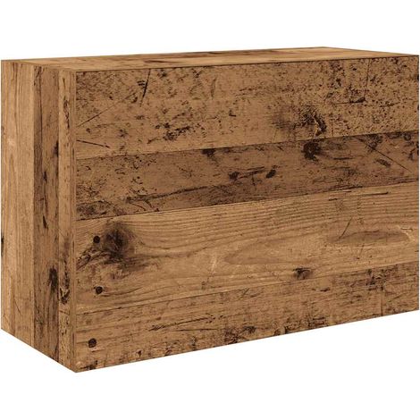 Maison Exclusive - Bad-Wandschrank Altholz-Optik 60x25x40 cm Holz