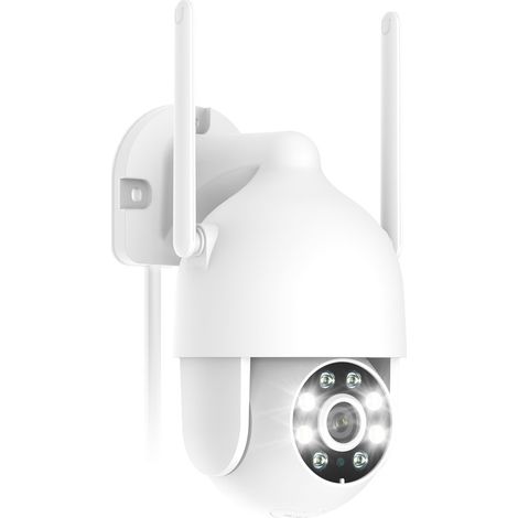 Anran – Caméra de surveillance extérieure intérieure WiFi 2K 3MP – Vision nocturne jusqu'à 30m – Détection de mouvement – Audio bidirectionnel