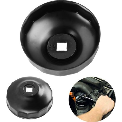 Universalschlüssel für Kfz-Ölfilter, Filterausbauwerkzeug 76 mm/14 Fuß (1/5)