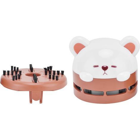 Mini nettoyeur de poussière pour clavier, nettoyeur de poussière de papier portatif et mignon avec chargeur USB, veilleuse portable et nettoyeur de table. (1/5)
