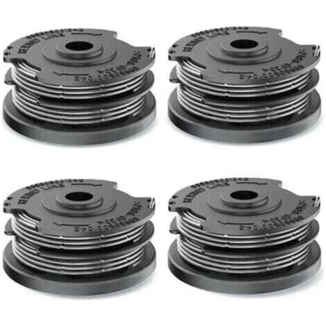 4 Stück Fadenspulen für Bosch Rasentrimmer, Ersatz-Nylonfadenspule für Bosch F016800351 ART 24, 27, 30 und ART 30-36 LI Trimmer (6,1 m x Ø1,65 mm)