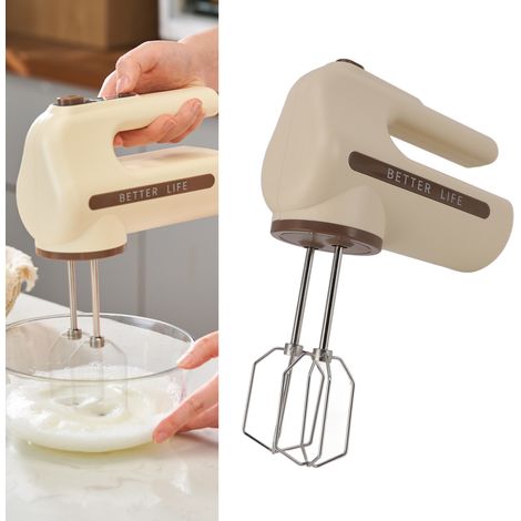 Batteur à œufs électrique sans fil multifonction pour la pâtisserie, la crème et le fouettage des œufs (1/5)
