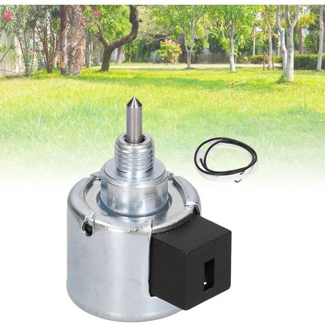 Pièce de rechange électrovanne carburant compatible avec les tondeuses à gazon modèles 497672, 497157 et 495739-KZQ (1/5)