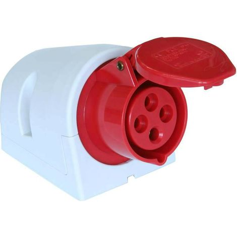 Raccordement électrique fixe - 16 A - 4 pôles - 400 V - IP44 - Hermétiquement scellé (1/5)