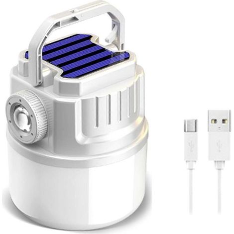 Online Store - Lanterne de camping rechargeable avec 4 modes d'éclairage (1/5)