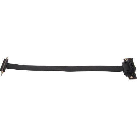 Flexible Kabel für 1U/2U-Gehäuse, kompatibel mit PCI Express-Erweiterungsadaptern, kompaktes und zuverlässiges Design, wiederverwendbare, vergoldete Hochgeschwindigkeits-PCI-E-Anschlüsse.