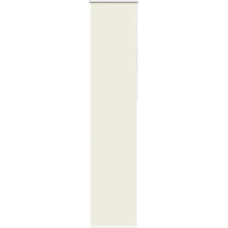 Verdunkelungsrollo Cremeweiß 40x230cm Stoffbreite 35,7 cm