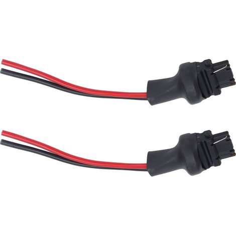 2 Stück Stecker-Adapter-Kupferkabelbaum für Scheinwerfer und Nebelscheinwerfer 12V–24V (1/5)