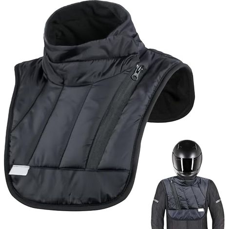 Cache-cou pour moto, tour de cou de moto, coupe-vent et imperméable, chauffe-nuque pour l'hiver, essentiels chauds pour l'hiver pour les sports de plein air, le cyclisme, le ski (1/5)