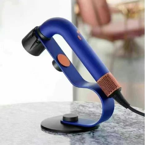 Sèche-cheveux Professionnel Haute Vitesse à Ions Négatifs – Séchage Rapide, Embout Courbé Concentrateur, Usage Salon et Domestique (Modèle HD18, Bleu Azur, Prise UE)-lsw (1/4)