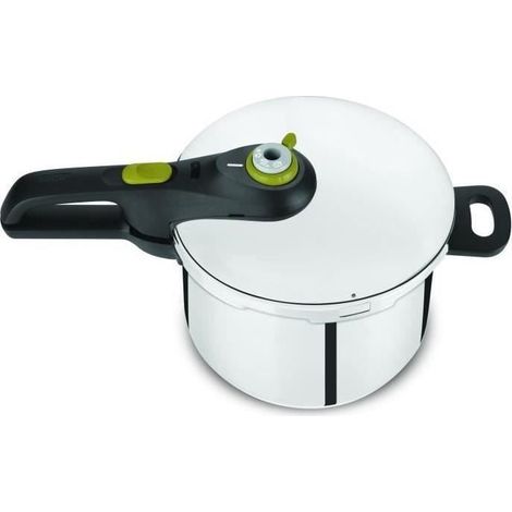 Tefal P2530738 Secure 5 Neo V2 olla a presión de acero inoxidable 6L (1/5)