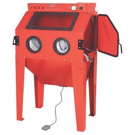 Cabina chorreadora de arena CAT415 METALWORKS