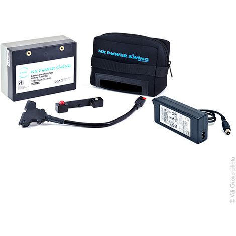 NX - Batterie Lithium Fer Phosphate NX Power Swing UN38.3 12V 16Ah UN38.3+ chargeur 4A 12V 16Ah (1/5)