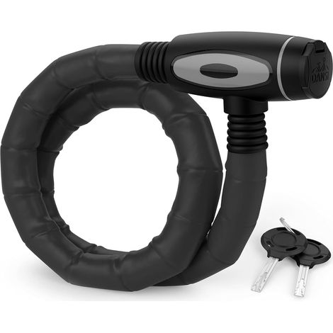 DANSI Antivol blindé pour vélo I protection antivol sûre avec 2 clés I antivol pour vélo, bike lock, antivol pour vélo, E-Bike (1/5)
